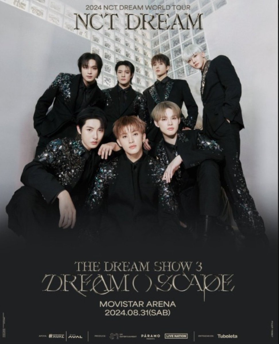 NCT DREAM llega a Colombia con su The Dream Show 3: DREAM(   )ESCAPE a Bogotá con lo mejor del Kpop en el Movistar Arena este 31 de Agosto
Preparados porque la preventa  inicia  este 14 de Mayo en 
<a href="/Tuboletaoficial/">Tuboleta</a> 
Venta General el 16 de Mayo. 
<a href="/paramo_presenta/">Páramo Presenta</a>