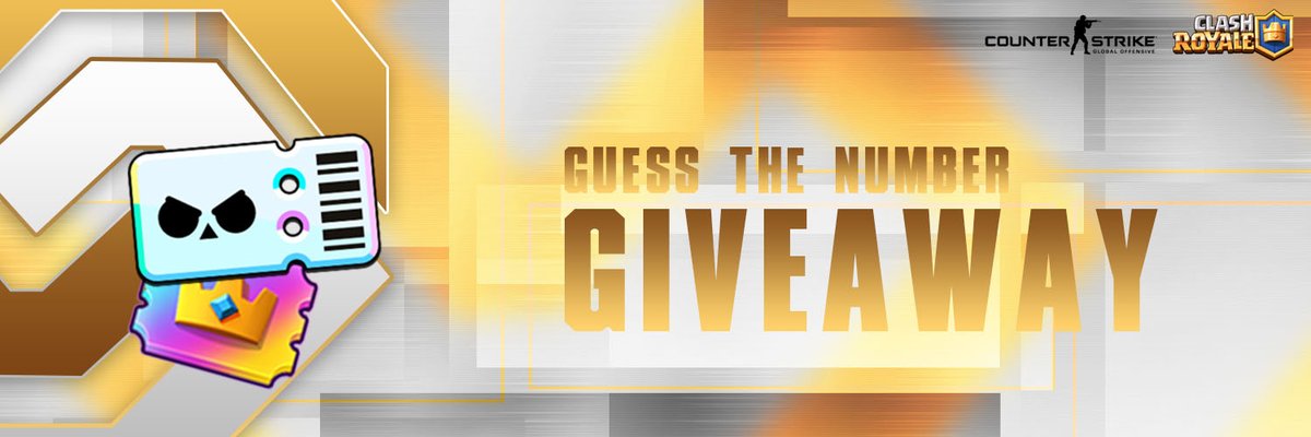 ▫️GIVEAWAY▫️

It's been a while since we have done a giveaway so we bring you one with a twist:

Prizes:
🎫 2x Pass (CR or BS)/15€ PayPal 

To enter:
✅ Follow us
✅ Like + RT
✅ Comment 2 numbers between 1-120

Guess the number we picked correctly to enter for the 2nd prize!
⬇️