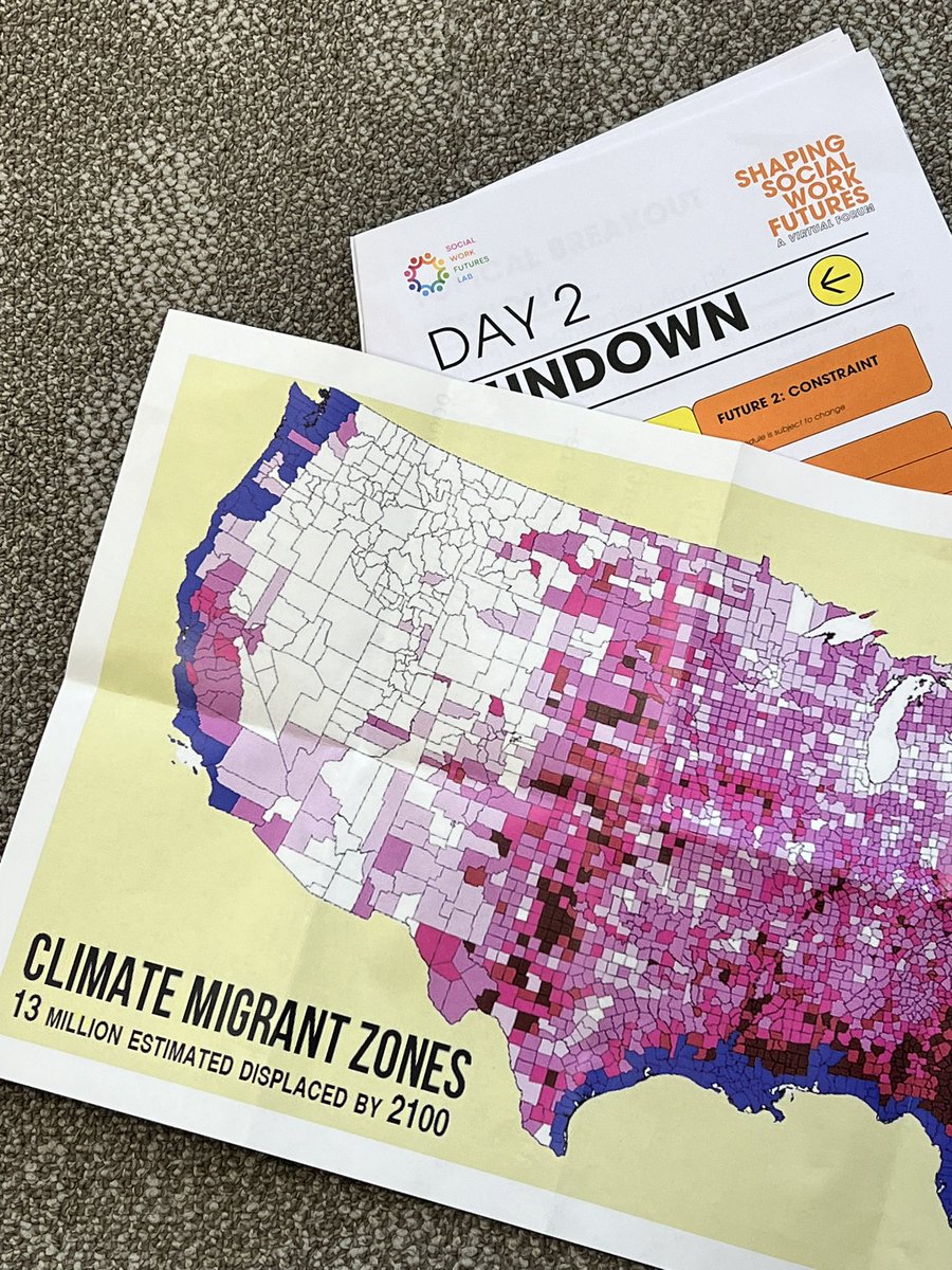 JimmySW's tweet image. I missed the scenario today but still opened my envelopes. So incredibly interesting to think about this in a Constraint Future. 
#SWFuturesForum2024