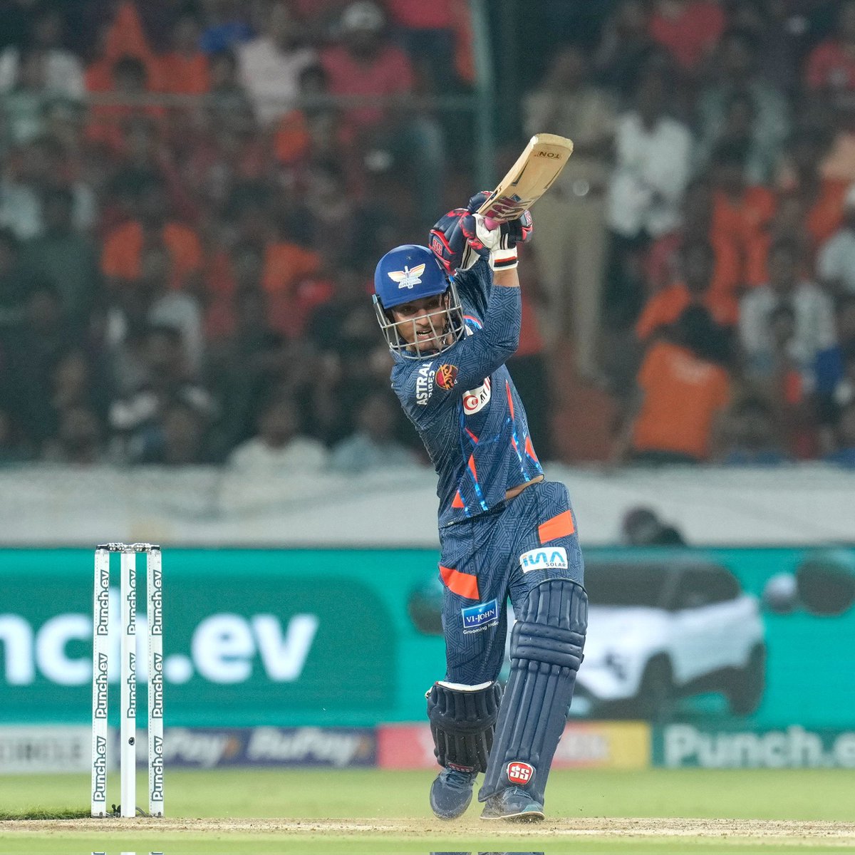 What a great innings by Ayush Badoni under pressure ! Fantastic innings by him of 55*,well done by Nicholas Pooran too who made 48* himself! Both stood up when entire team failed.

#SRHvsLSG • #AyushBadoni • #SRHvLSG
