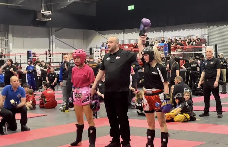 Last weekend Morgan Johnson competed in the WKU British International Open 2024 Morgan left the tournament with 🥇🥇🥈🥉👊. Outstanding! It’s going to be another big year for Morgan as she continues to pursue her kickboxing & does a 3rd year with @FoLWomens! 👏👏