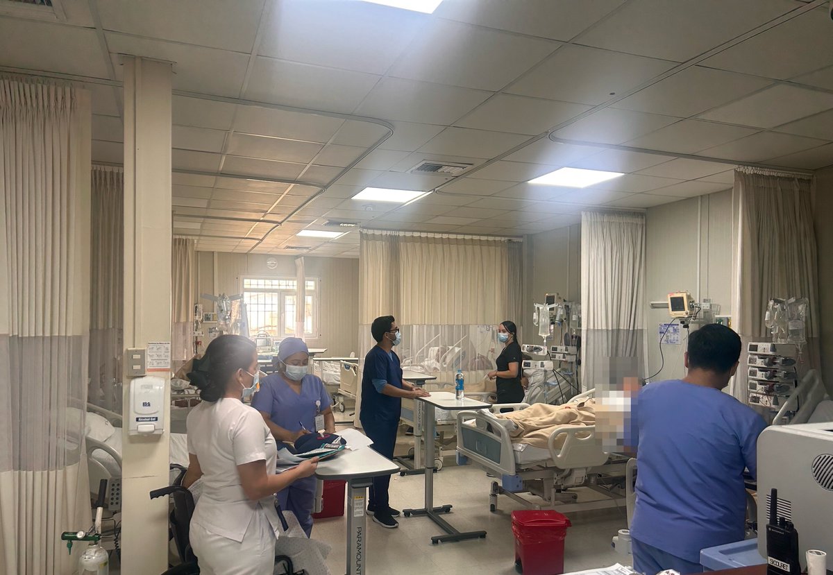 paomorejon's tweet photo. 🤩Cardiología 🫀 & #CuidadoCriticoCardiaco nivel II dirigida por los staffs jr @dr_arreaga_88 & @AngelicaZarateZ acompañados de la Lcda. Juliana Muñoz #CardioTeam
Pase de visita de la tarde para novedades de:
#ShockCardiogénico por #InsuficienciaCardiaca & SCA
#TEP
Falla del VD
Insuficiencia Cardiaca aguda
Endocarditis
Y revisión de evidencia🙌🏻
La mejor comprensión del shock cardiogénico brinda resultados, el seguimiento a largo plazo y la menor necesidad de dispositivos🤔
Nada como personal entrenado en el área y en la especialidad 🙌🏻
#CardioEd #CardioTwitter #Cardiology #Guayaquil #Ecuador #HeartTeam #TeamCardio
#SoProud
