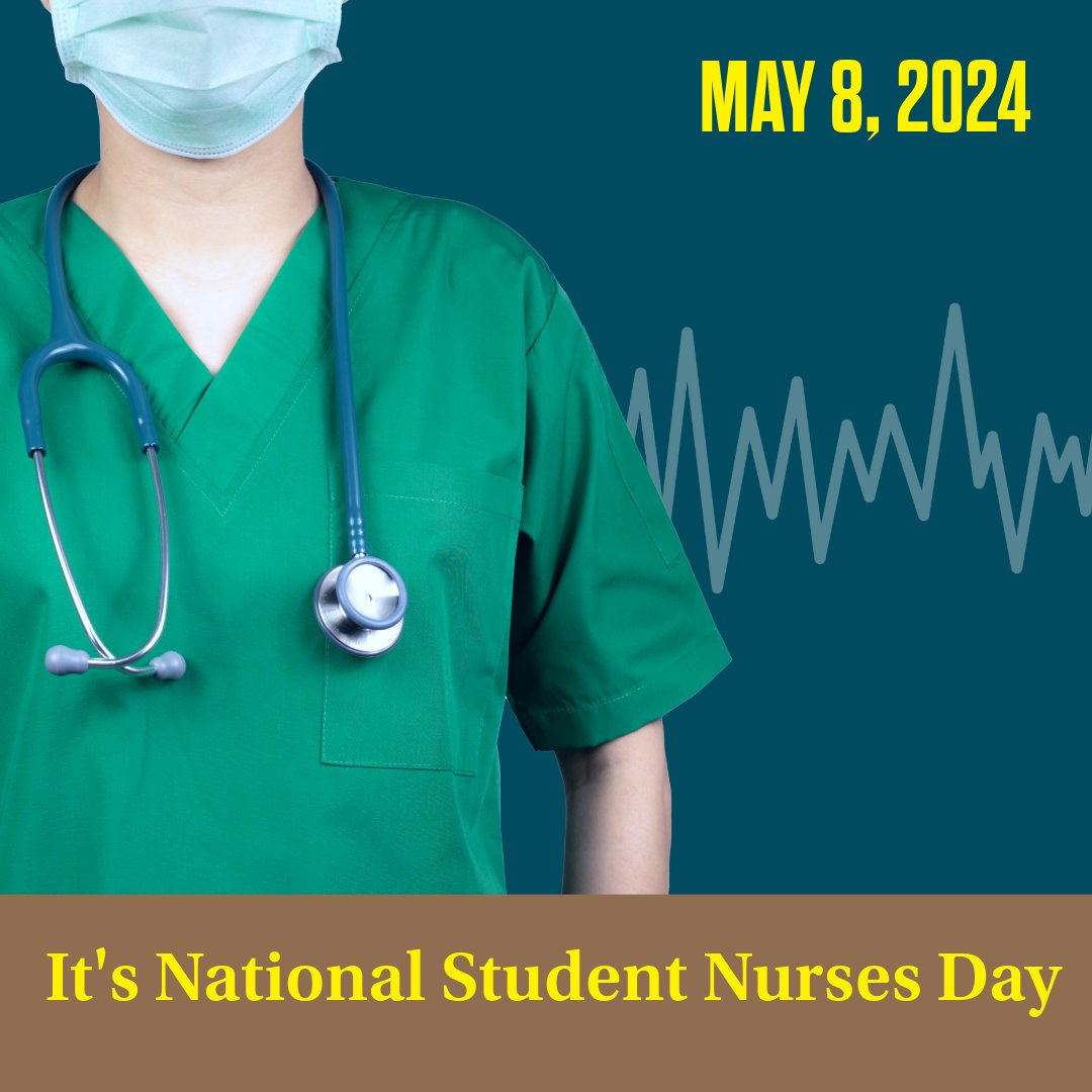 Happy National Student Nurse Day! Today, we're celebrating the future of nursing with all the amazing students who are dedicating themselves to this profession. Your hard work and dedication are truly inspiring. #QuincyUniversity Program info: ow.ly/Amtx50RzQOT