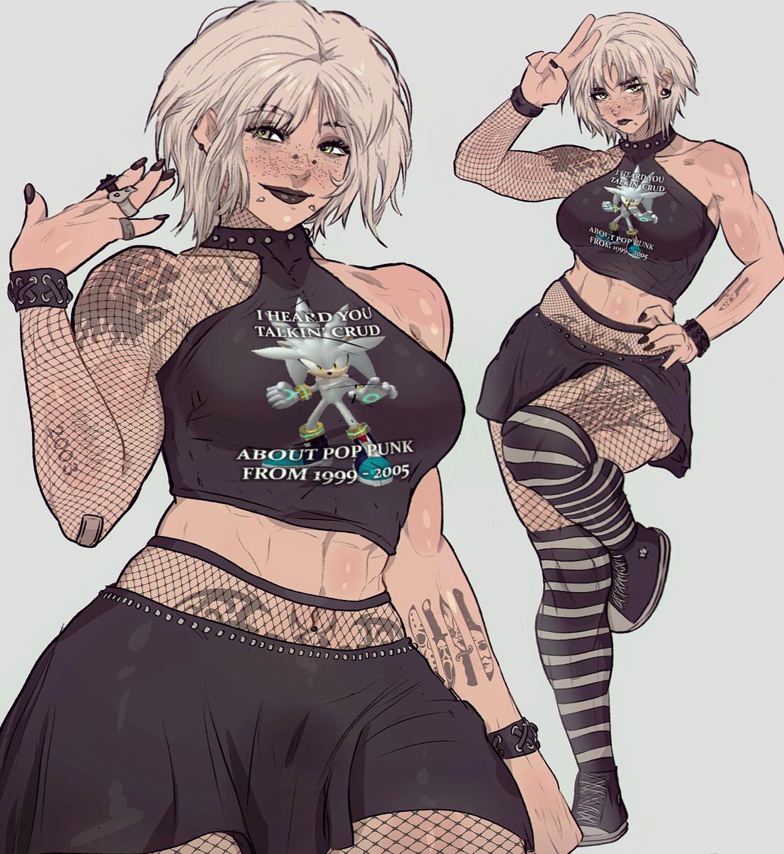 yoracrab's tweet image. girl who is obsessed with silver the hedgehog