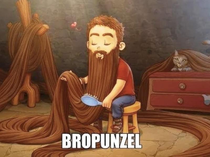 You just can't say that this isn't funny!! What is funnier than Bropunzel???? 🤣🤣

Visit our shop now >> noshavelife.com