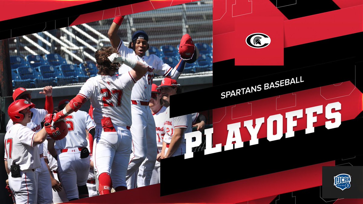 Cayuga Community College Spartans (@cccspartans) on Twitter photo #Spartans Baseball is the #2 seed in the <a href="/NJCAAReg3/">NJCAA REGION 3</a> East Division, and opens the postseason Saturday with a best-of-three series at home against West Division #3 seed Genesee!
<a href="/CayugaCC/">Cayuga Comm College</a> #gospartans #Spartans Baseball is the #2 seed in the <a href="/NJCAAReg3/">NJCAA REGION 3</a> East Division, and opens the postseason Saturday with a best-of-three series at home against West Division #3 seed Genesee!
<a href="/CayugaCC/">Cayuga Comm College</a> #gospartans