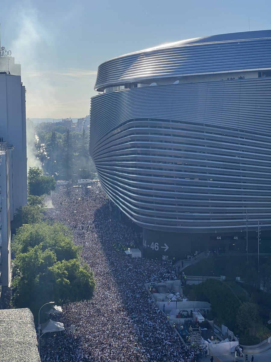 Privilegio absoluto recibir al Madrid desde aquí