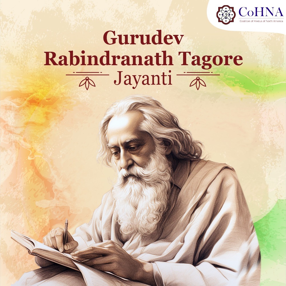 Tagore's deep connection to Hinduism infused his works with themes of universal love and spiritual enlightenment. #RabindranathJayanti #RabindranathTagore #poet #Hinduism #Cohna