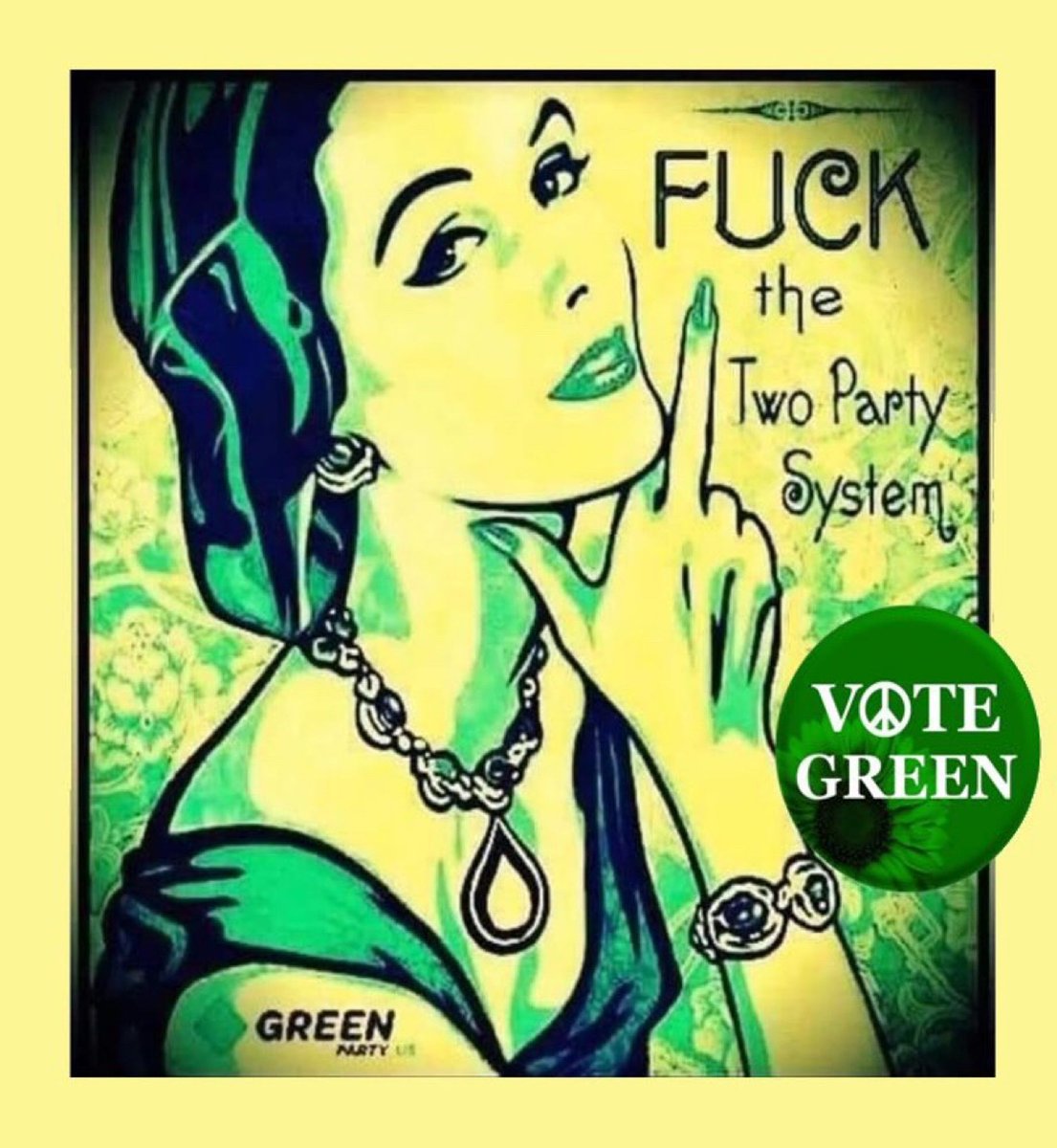 @DrJillStein @CBSNews @YouGov Voting the same-old same-old has gotten the country into the mess we're in. Time to break the duopoly, end the funding of genocide and the endless wars! #AbandonBiden #DumpTrump #VoteGreen