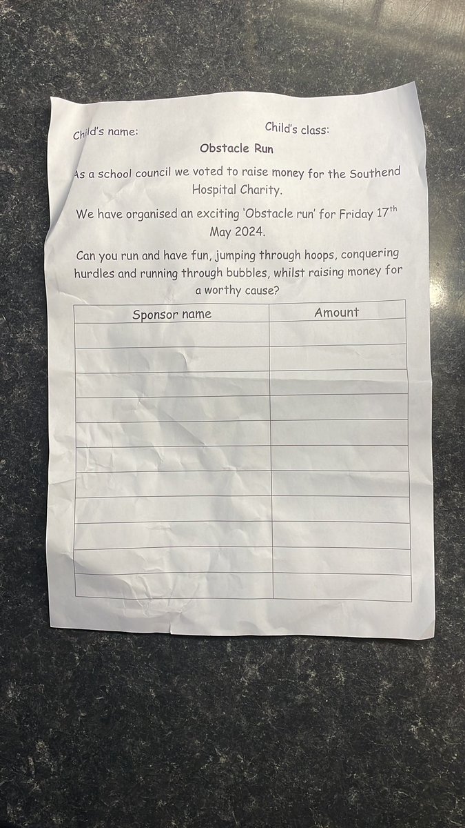 Ash Frith (@ashfrith) on Twitter photo Thought it would be funny if my daughters sponsored Obstacle race form went viral and made hundreds of pounds for the brilliant <a href="/SouthendHospCF/">Southend Hospital CF</a> if you want to donate let me know! Thought it would be funny if my daughters sponsored Obstacle race form went viral and made hundreds of pounds for the brilliant <a href="/SouthendHospCF/">Southend Hospital CF</a> if you want to donate let me know!