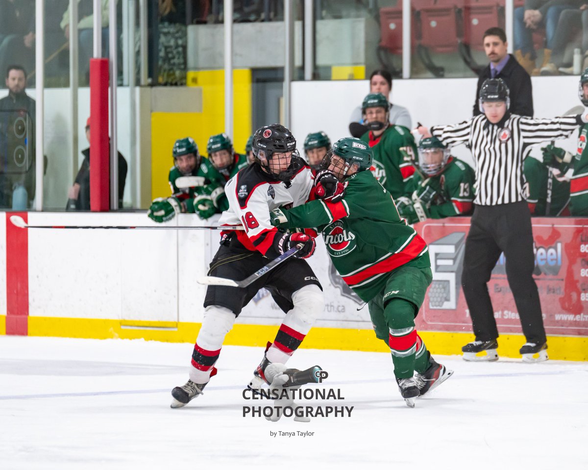 Game 3 between @CycsNation and the @stmlincolns was a hard hitting action packed game. Click the link for 519's game photo's from the Steve Kerr powered by @nofrillsCA #LocalSports @GOJHLhttps://store.censationalphotography.com/2024sutherlandcup/
