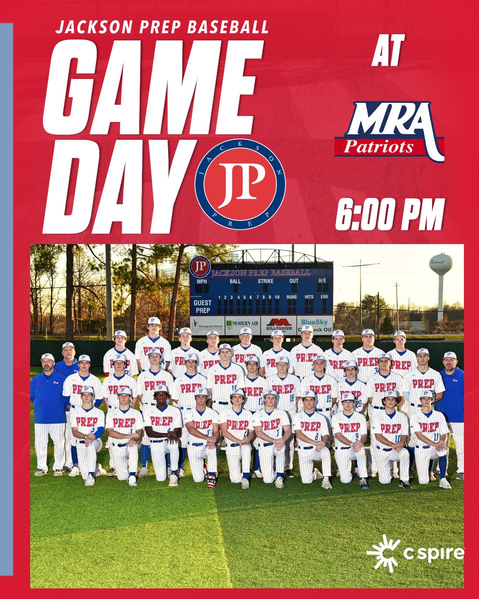 6A Semi-Finals game two tonight in Madison. Prep at MRA starting at 6:00 p.m. Watch live: jacksonprep.live