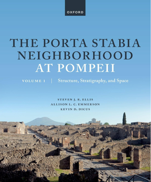 UCPompeii's tweet photo. So delighted - and flattered - to see our Porta Stabia book reach the shortlist for the EAA Book Prize!  
#EAA2024
@StevenEllis74 @AllisonEmmerson @dicus_kevin @Pompeiana79 @j_re @ChrisMotz @Ivo_vdG @Admiror_paries @CatKBaker @pompeii_sites @uofcincy @AmAcademyRome @OUPAcademic https://t.co/7XRZsn1PRq