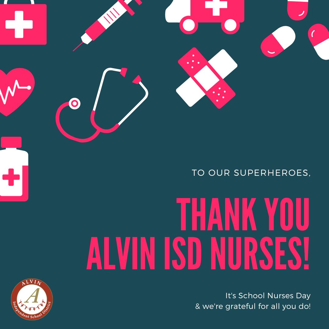 It's #SchoolNursesDay! Thank you to our nurses for everything they do to keep our students healthy and ready to learn!