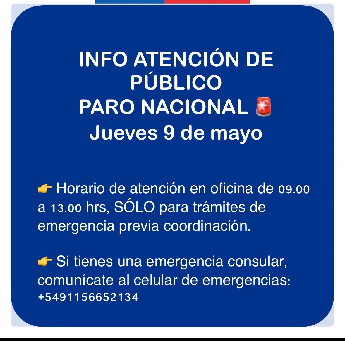 Consulado de Chile en BuenosAires (@cgchilebaires) on Twitter photo 