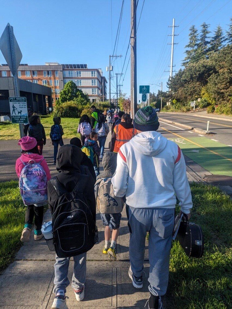 Happy Walk & Bike to School Day! So many young people are walking, rolling, and biking to school today and every day in Seattle. All K-12 schools and PTAs can apply for a mini grant up to $1,000 to encourage safe walking and biking to school: seattle.gov/transportation…