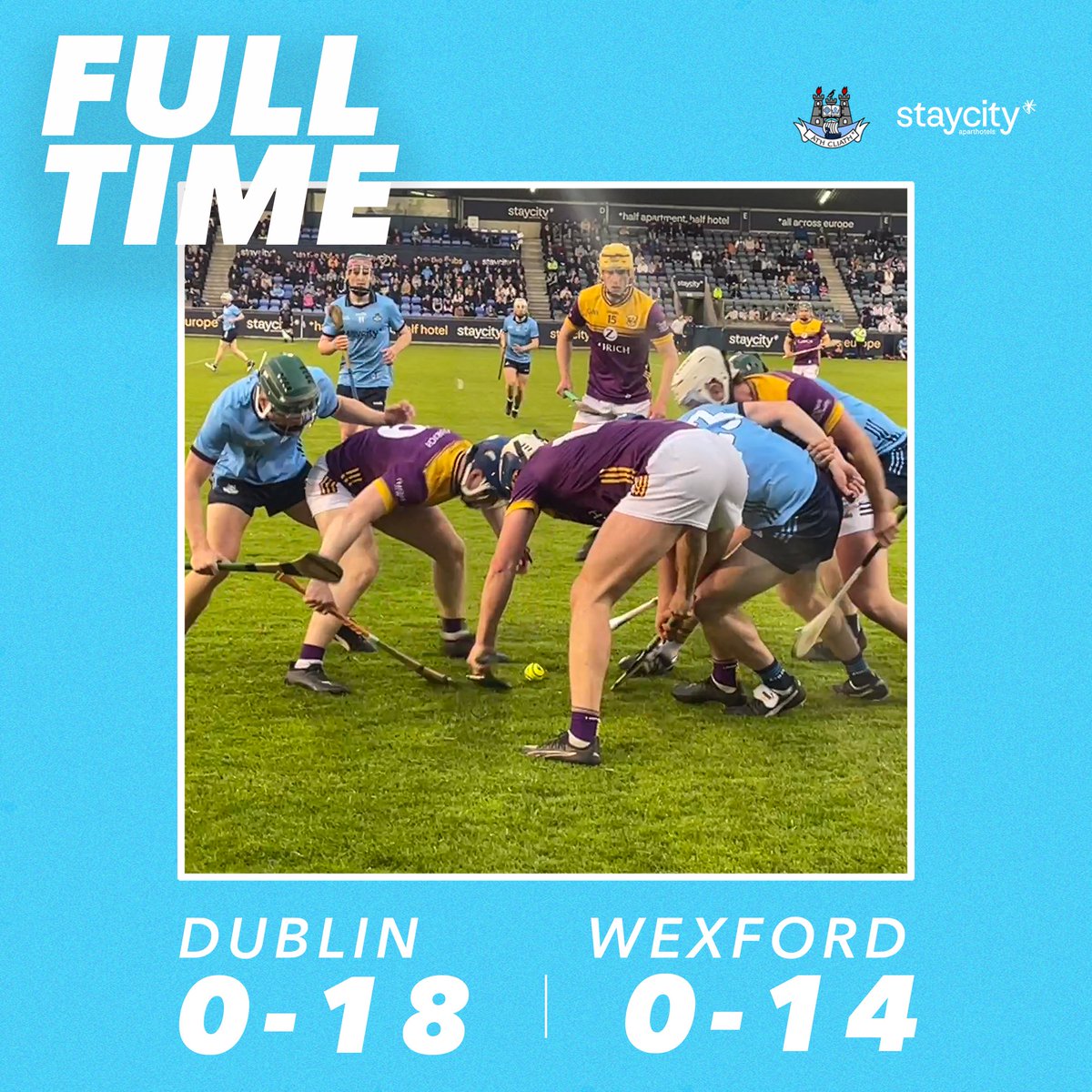 Our U20 Hurlers come out on top here at Parnell Park to progress to the Leinster Semi Final 👕🙌

#UpTheDubs
