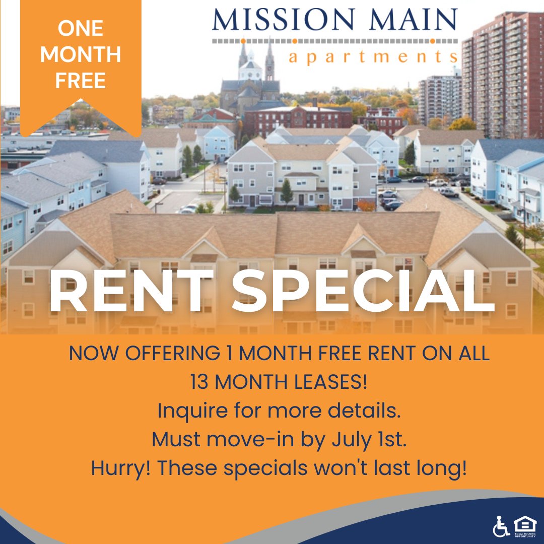 🏠✨ Score big with our latest offer: Get 1 MONTH FREE RENT on all 13-month leases! Act fast - this deal won't stick around for long! Inquire now for more details. Must move-in by July 1st. #SpecialOffer #RentDeal #LimitedTime