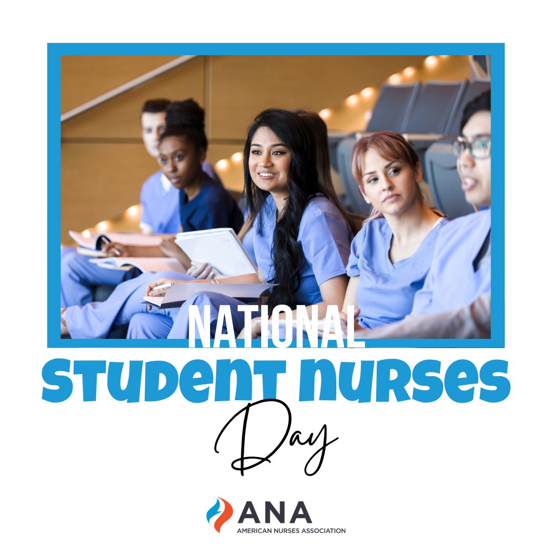 Celebrating the future of healthcare today! 🎉 To all student nurses, your dedication and hard work light the path towards a healthier world. Keep shining, stay strong, and continue to inspire. 💪💙 Your journey matters. #NursesMakeTheDifference #NursesWeek #ANANursesWeek