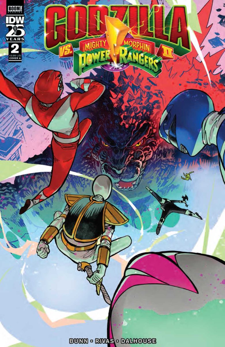 Preview de Godzilla vs. The Mighty Morphin Power Rangers II #2 par @CullenBunn, @Baldemar_Rivas et Andrew Dalhouse chez @IDWPublishing #IDWPublishing #Godzilla #MightyMorphinPowerRangers #MMPR #PowerRangers buzzcomics.net/showpost.php?p…