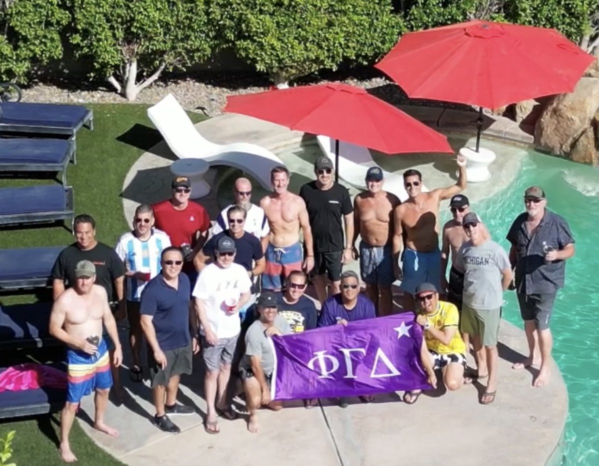 Nothing is better than being with brothers! 

Graduates of the Iota Chi Chapter at California Irvine gathered recently to celebrate 42 years of the Iota Chi Chapter⭐