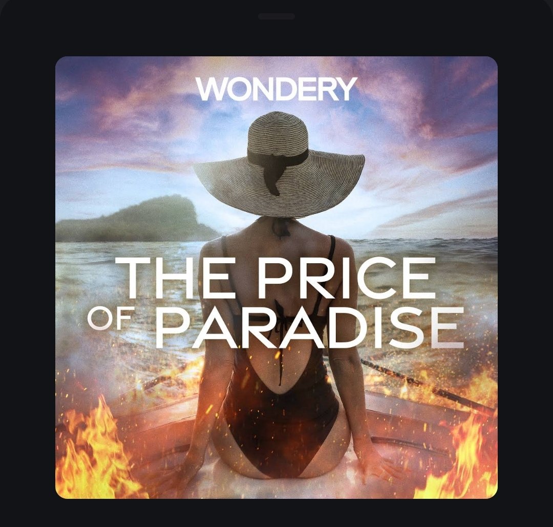 This podcast... 😳😮 'The Price of Paradise' is jaw-dropping stuff. Bizarre story of a British family who go in search of paradise on a troubled island and a dangerous turn of events for locals protecting indigenous rights. Another 🔥 podcast from <a href="/WonderyMedia/">Wondery</a> 🎧