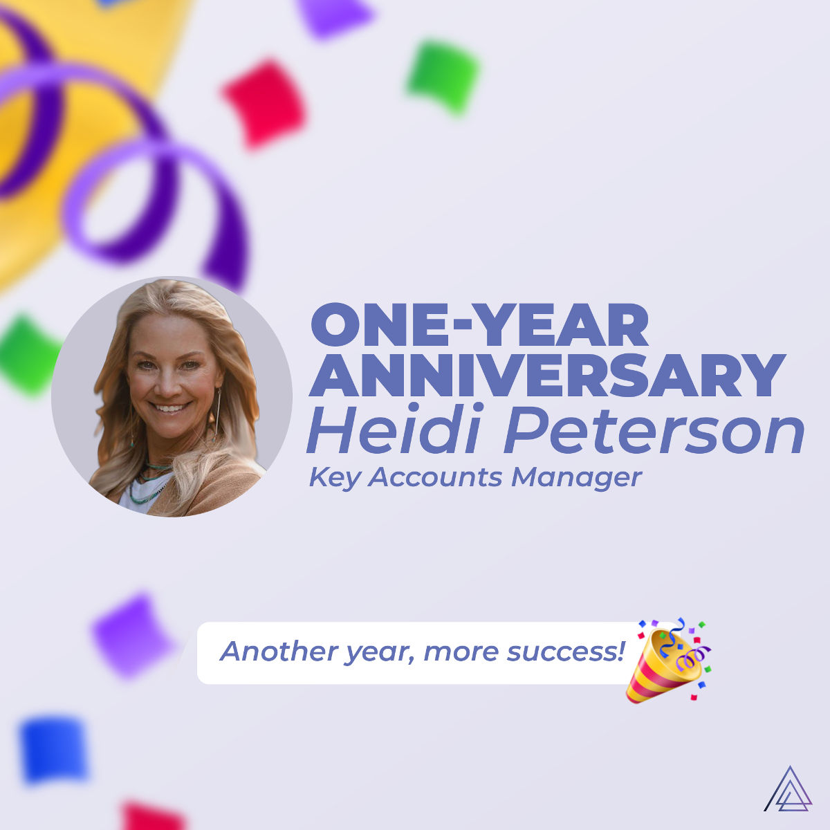 CoreAffinitycom's tweet image. Today marks Heidi Peterson&apos;s 1-year anniversary as Key Accounts Manager at Core Affinity! 🎉

Heidi&apos;s dedication and expertise have been instrumental in driving success for our clients.

 Here&apos;s to another year of collaboration and achievements! 

#WorkAnniversary #CoreAffinity