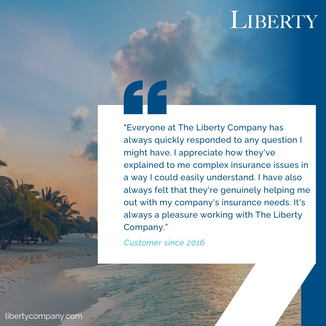 At Liberty, we're driven by your satisfaction and committed to delivering exceptional service. Your input helps us grow and ensures others benefit from our dedication.

Leave your review here: hubs.la/Q02wBk0Y0

#LibertyCompany