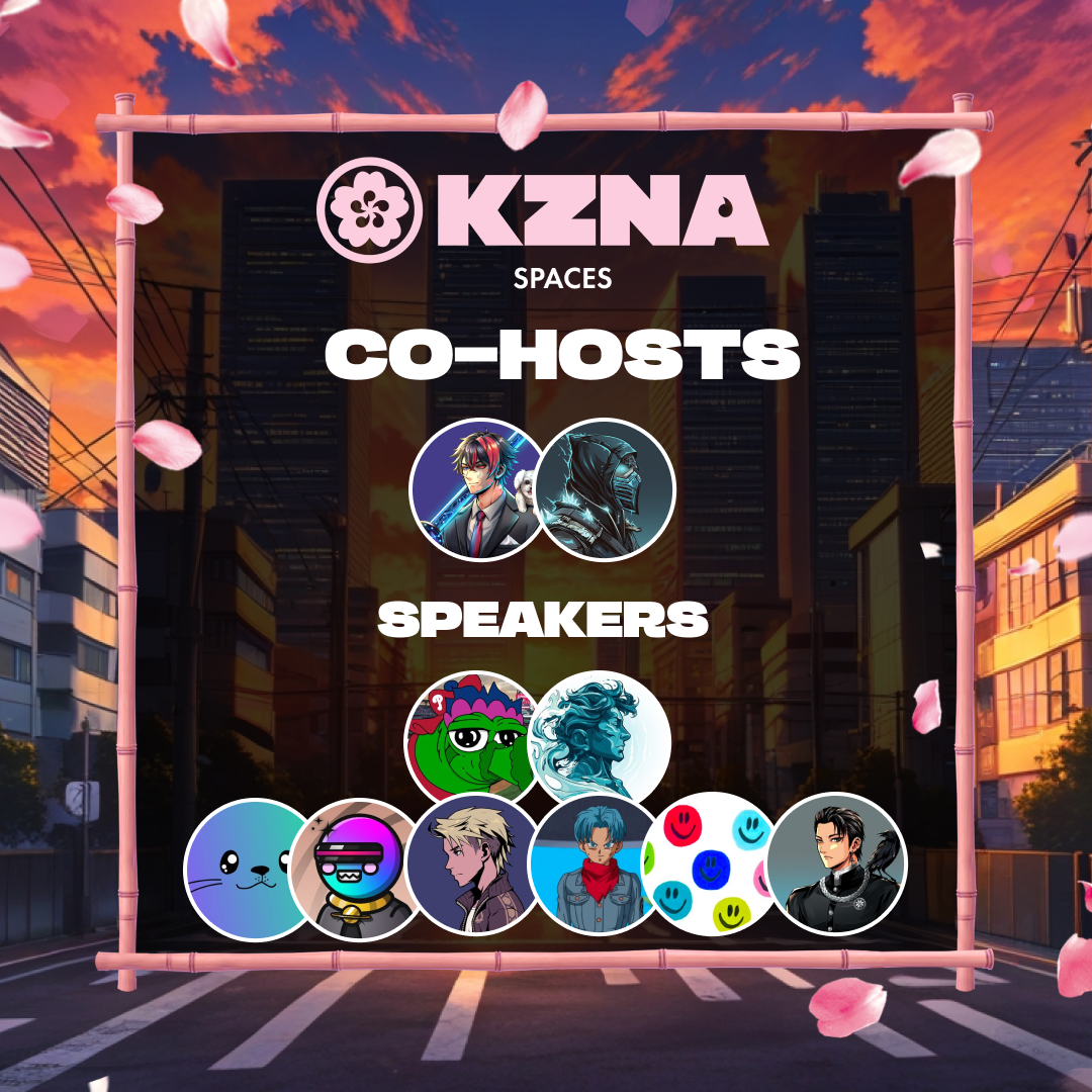 🌸Kizuna Connections🌸 Featuring a STACKED lineup of speakers: @stackmoresol @0nev1be @SealanaNFT @cabralcf_ @tabito_nft @audazityNFT @Mireyita_art @0xBurnz Each of these artists has their own unique story and spin on what it means to be a creator in the world. Tune…