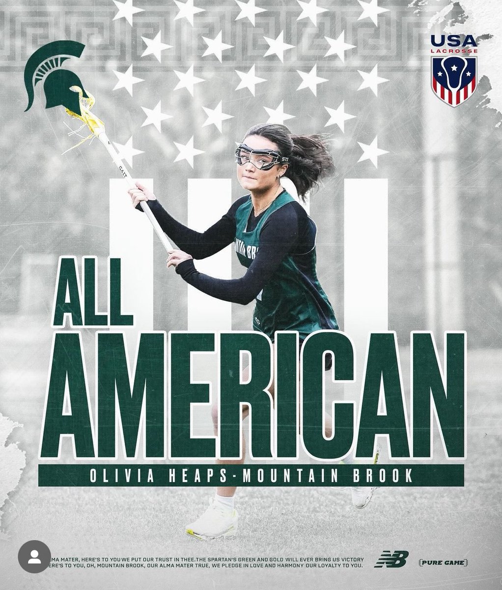 Congratulations to Olivia Heaps on her All-American selection.