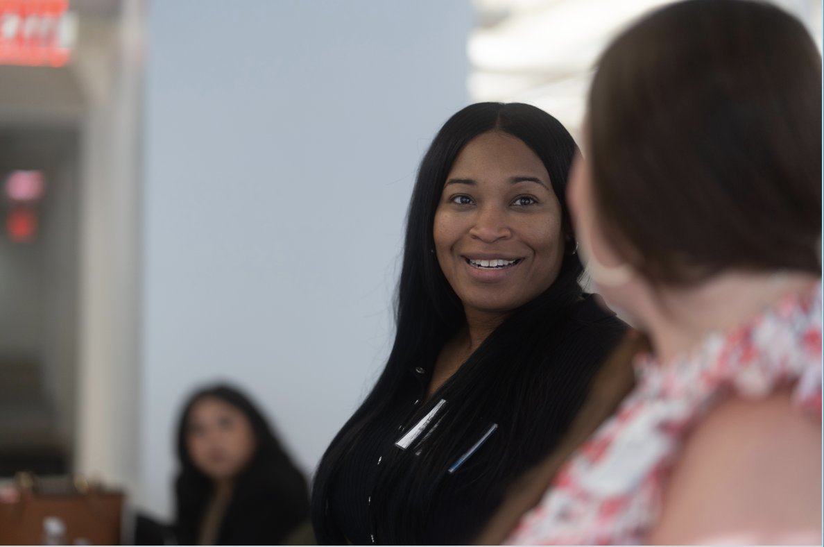 'I love that at APA, leaders are vulnerable and can bring their authentic selves to the table... We deal with an enormous amount of pressure and need spaces that allow us to engage with our peers in a supportive way.' -Janeira Forté, Chief Impact Office, @uAspire