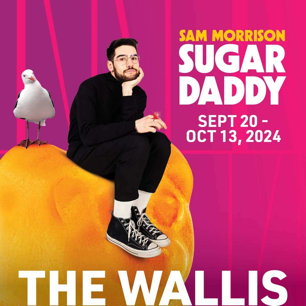 Got a sweet tooth? 👀 Hot off acclaimed runs in Edinburgh, London, New York, and across North America, comedian Sam Morrison brings his no-holds-barred sass to the The Wallis this Fall. Experience the remarkable true story he never wanted to happen.