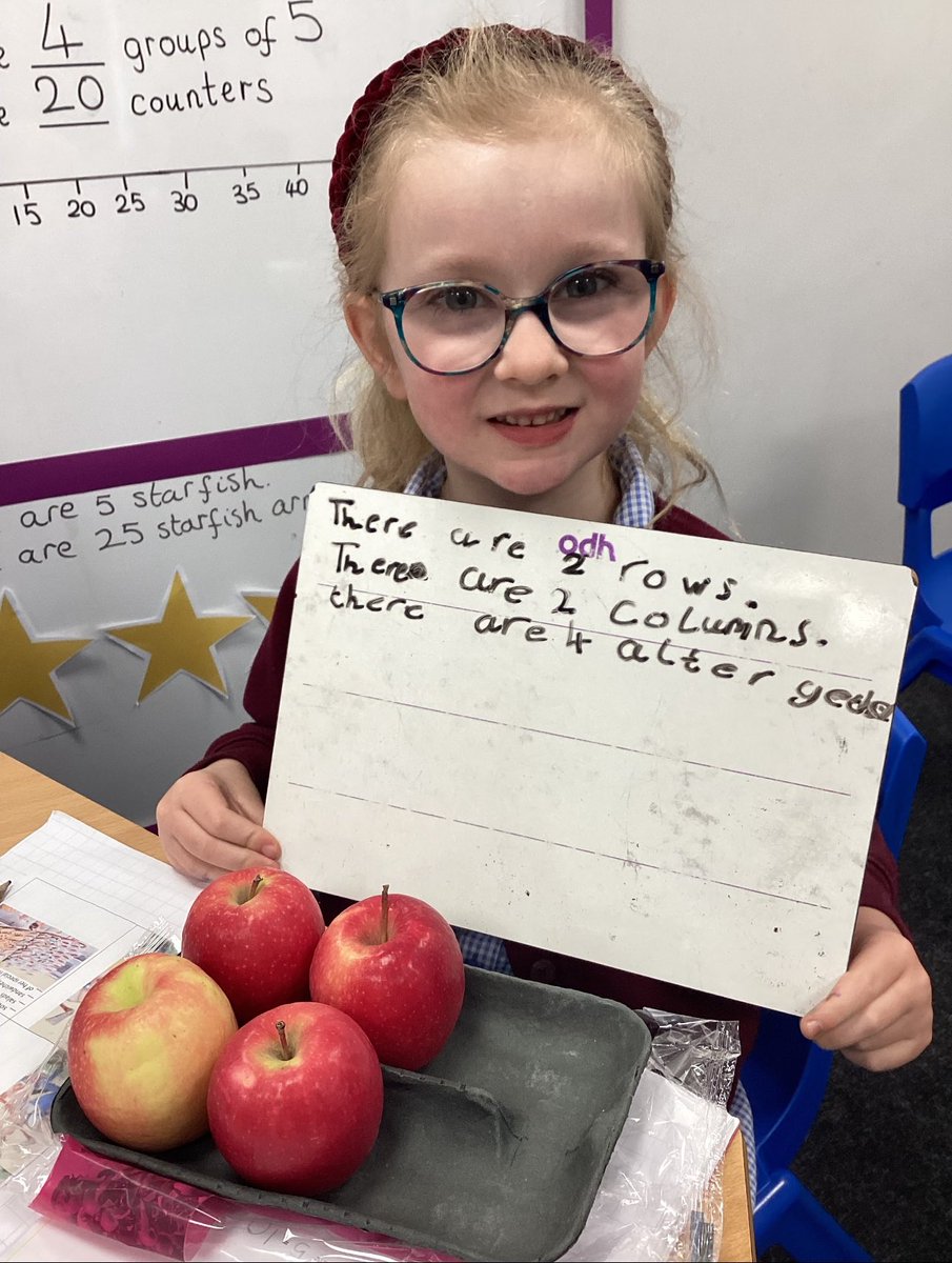 zoevictoria1991's tweet photo. Arrays in real life #makingmathsreal #stemsentences #year1 #ks1maths https://t.co/XHGk1vxZlr
