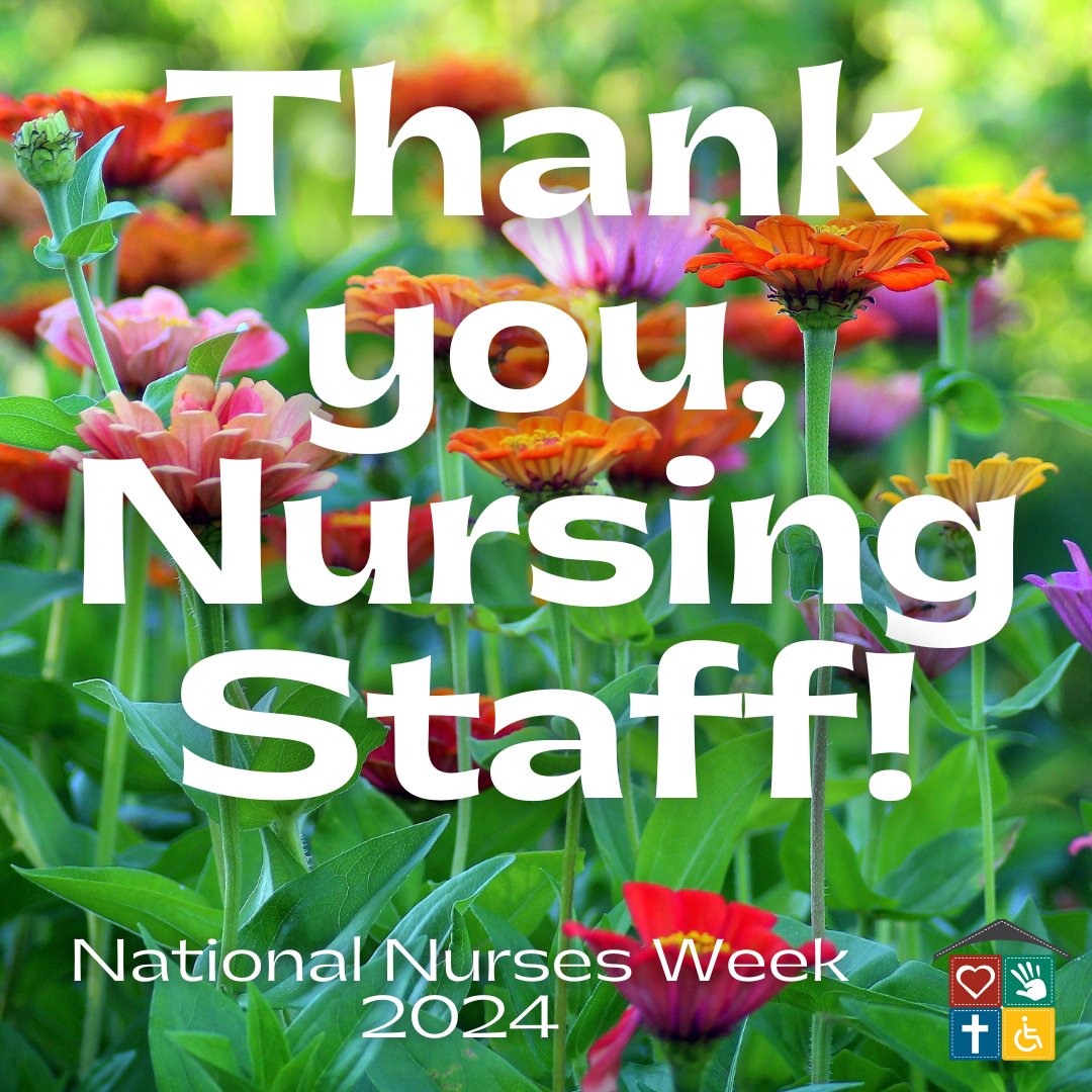 Flat Rock's nursing team works hard every day to make sure that the individuals we serve get top-quality care!

Drop a 'thank you' below to show them that they are the real MVPs!

#FlatRockHomes #NursesWeek
