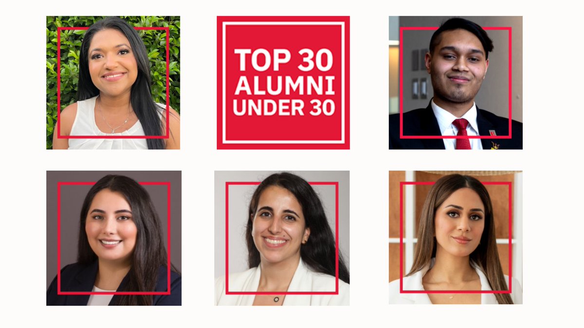 Five Faculty of Health Alumni @YorkUHealth @YorkUAlumni were among York’s 2024 Top 30 Alumni Under 30 for their work creating positive change to build a healthy world for all. tinyurl.com/hb5hsrn3 #YUPositiveChange #Top30Under30 #healthyworld #yorku