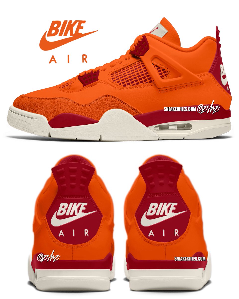 Nigel Sylvester x Air Jordan 4 OG SP "BIKE AIR" releasing Spring 2025. 👀🏜️🌅