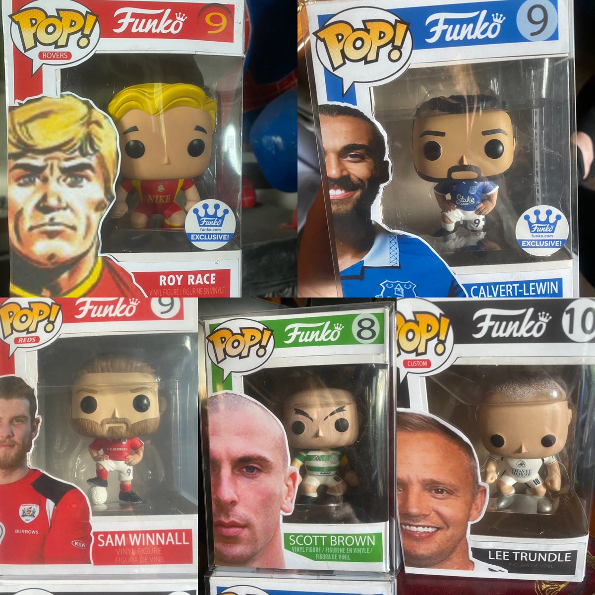 ourashley's tweet photo. #royrace #royoftherovers  #FunkoPop #FunkoPOPNews #FunkoPops #melchester #funkopopcustom #Funko #Funkoroyrace #Everton #BarnsleyFC #CelticFC #swansea https://t.co/3BSAa1ImZG