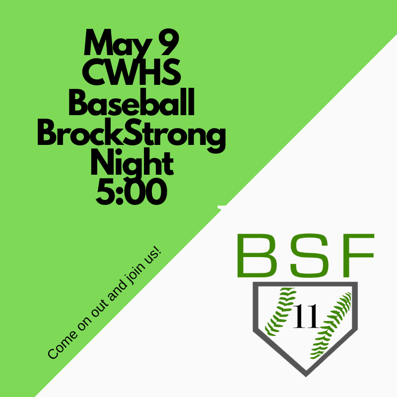 Join us and support CWHS Baseball!  $0.25 hot dogs, Kona Ice, and Crumbl Cookies!