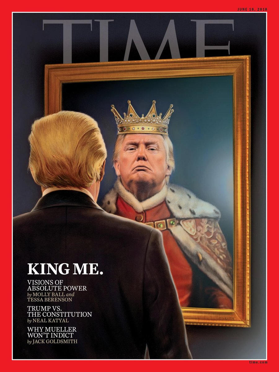 #DemVoice1 #DemsUnited #ProudBlue The man who would be King, if You Let him! DJT says he will create an “Imperial Presidency like no one alive has ever seen before”. Oh I am sure of that! 👉He would withhold funding directly for things he didn’t like (Border & UK funding) 👉Do…