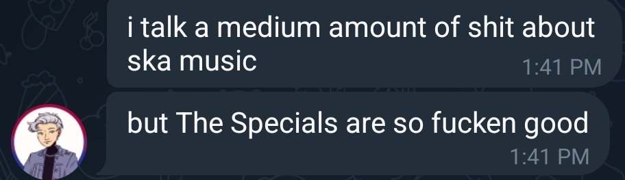 Uh <a href="/cntndrCO/">Contender</a> come get your man he's over here enjoying ska