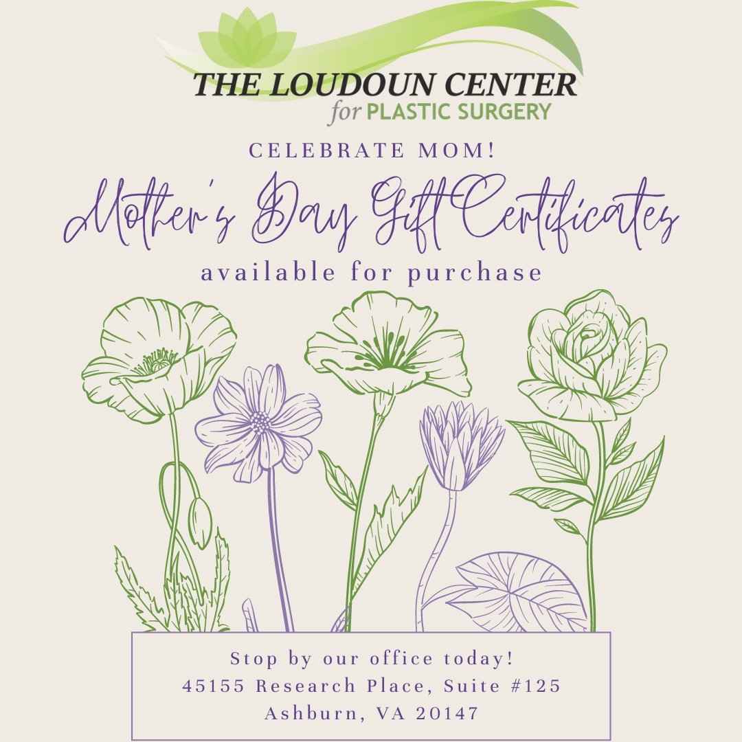 Looking for the perfect Mother's Day gift? Look no further! Our gift certificates are a great way to show her how much you care with a gift she'll adore! 💐✨ #MothersDay #GiftCertificates #PlasticSurgery #AestheticTreatments #Injectables #MedicalFacials #LaserTreatments