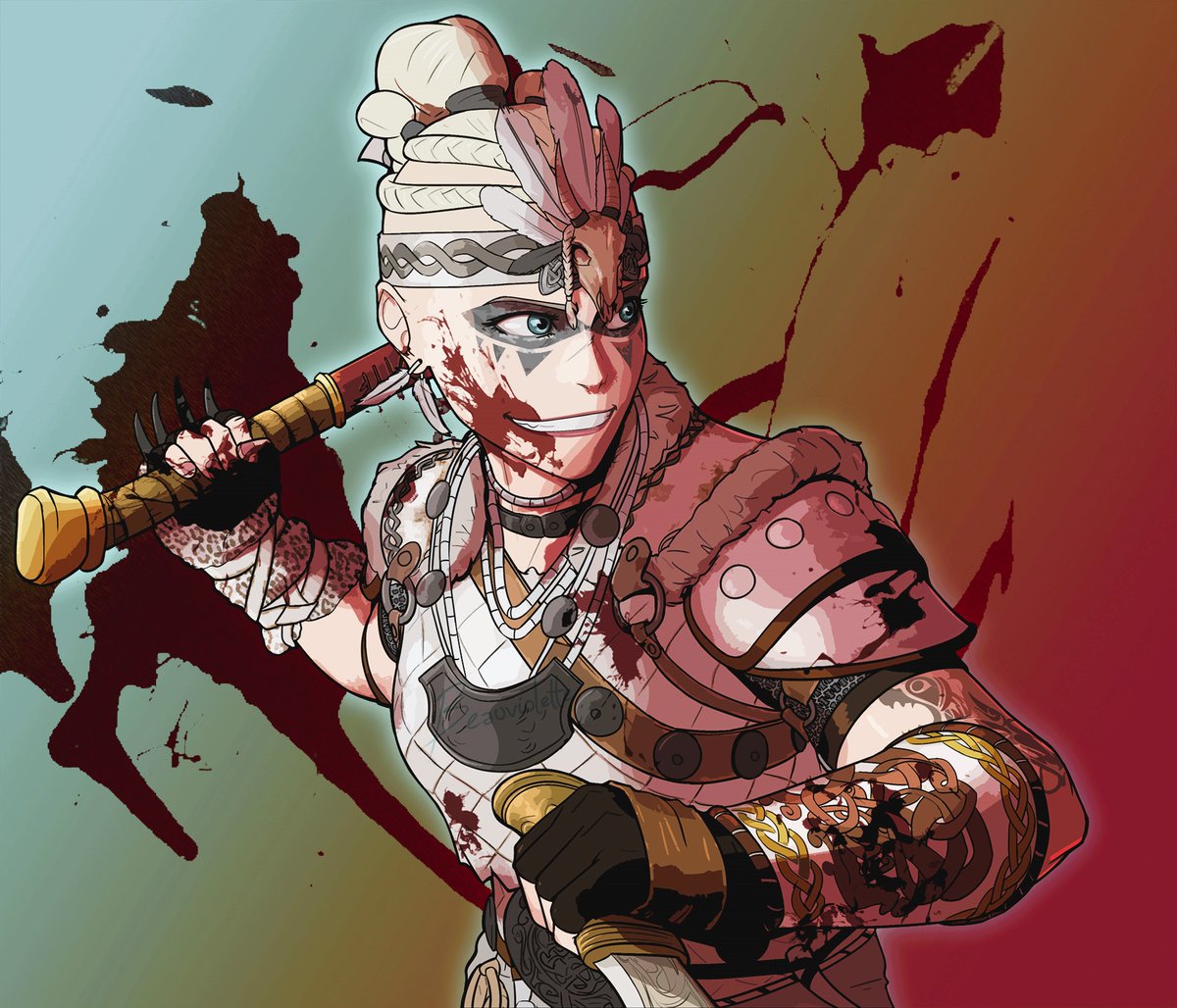 LeBeauviolette's tweet image. Forest midg-- I mean Shaman commission #forhonor