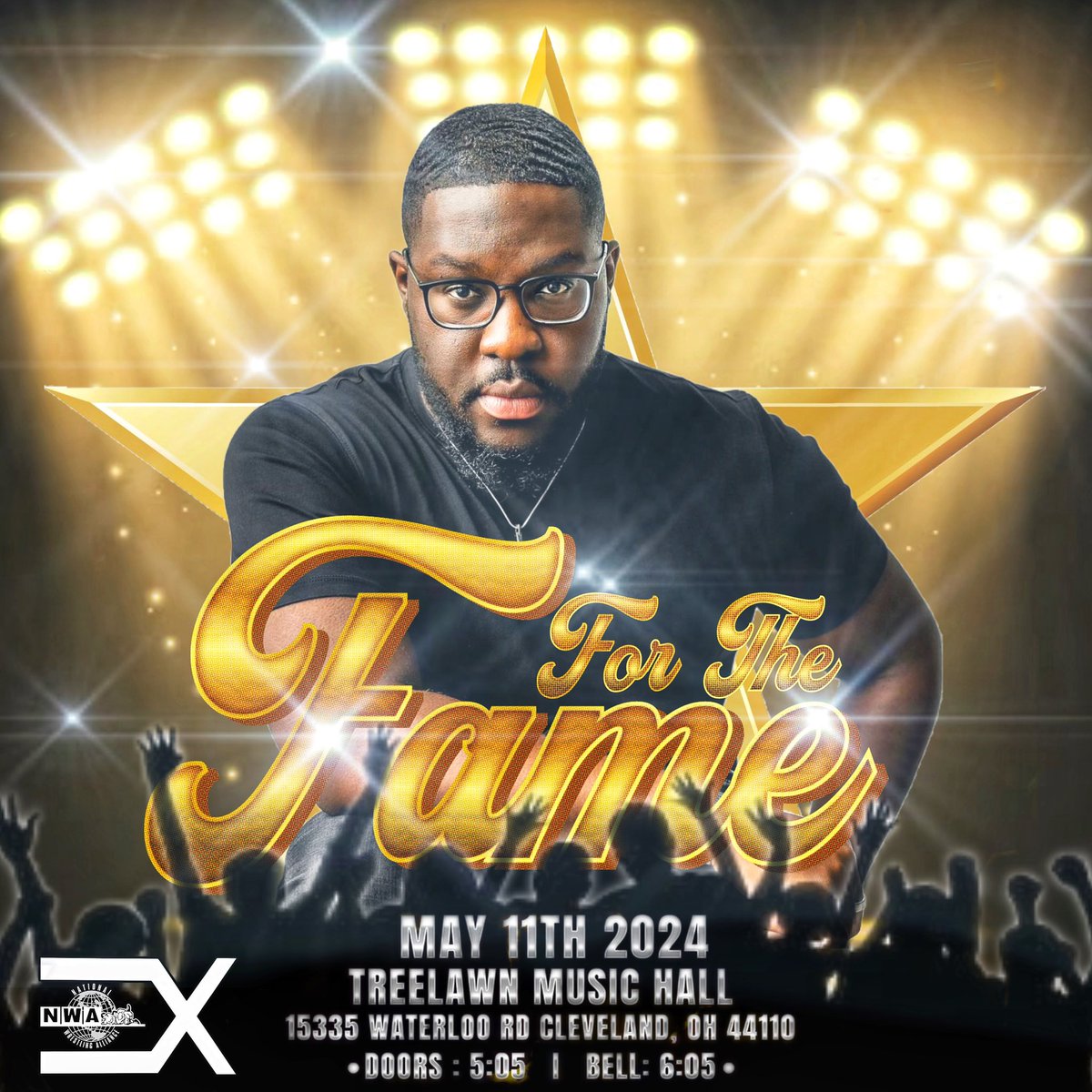 The voice of @BallySportsMW and Cleveland’s favorite food critic <a href="/S_johnson_voice/">Stefan Johnson</a> will be the special guest ring announcer for our MAIN EVENT where we will crown the first ever NWA Exodis Midwest Champion!

Don’t miss out when <a href="/nwa/">NWA</a> Exodus Pro returns to Cleveland for “For the