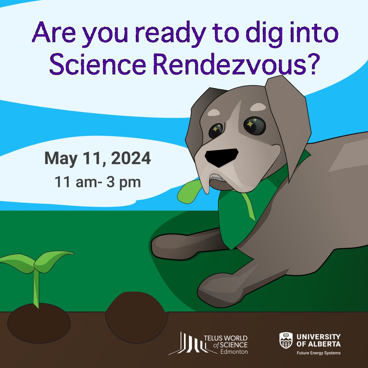 Valerie Miller, PhD🌱 (@valerie89miller) on Twitter photo 📢 Calling all science enthusiasts! <a href="/sci_rendezvous/">Science Rendezvous</a> returns in just 3 days.
Do you know how energy is stored? Can you design a better car of the future? Can you heal the Earth?
Are you joining us for an Energy Adventure at <a href="/TWoSEdm/">TELUS World of Science - Edmonton</a>? Let us know in 💬 #SciRen #SciRenInnovate 📢 Calling all science enthusiasts! <a href="/sci_rendezvous/">Science Rendezvous</a> returns in just 3 days.
Do you know how energy is stored? Can you design a better car of the future? Can you heal the Earth?
Are you joining us for an Energy Adventure at <a href="/TWoSEdm/">TELUS World of Science - Edmonton</a>? Let us know in 💬 #SciRen #SciRenInnovate