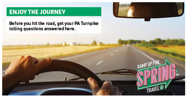 Will you be traveling the #PATurnpike for an upcoming road trip? Don’t worry, we’ll keep you from making a wrong turn! Learn about our signage and much more before heading out the door by ramping for your spring travels: paturnpike.com/rampup/on-our-…