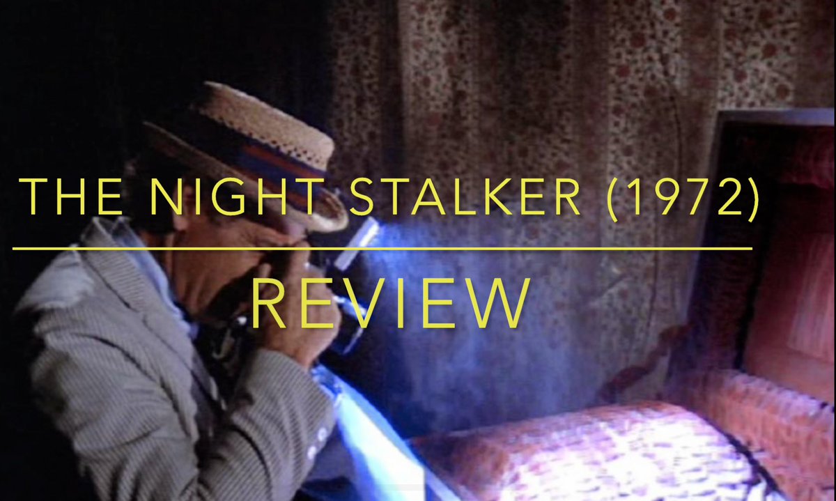 The Night Stalker (1972) Review youtu.be/kHgpJcTj9TU?si… via @YouTube #thenightstalker #tvmovie
