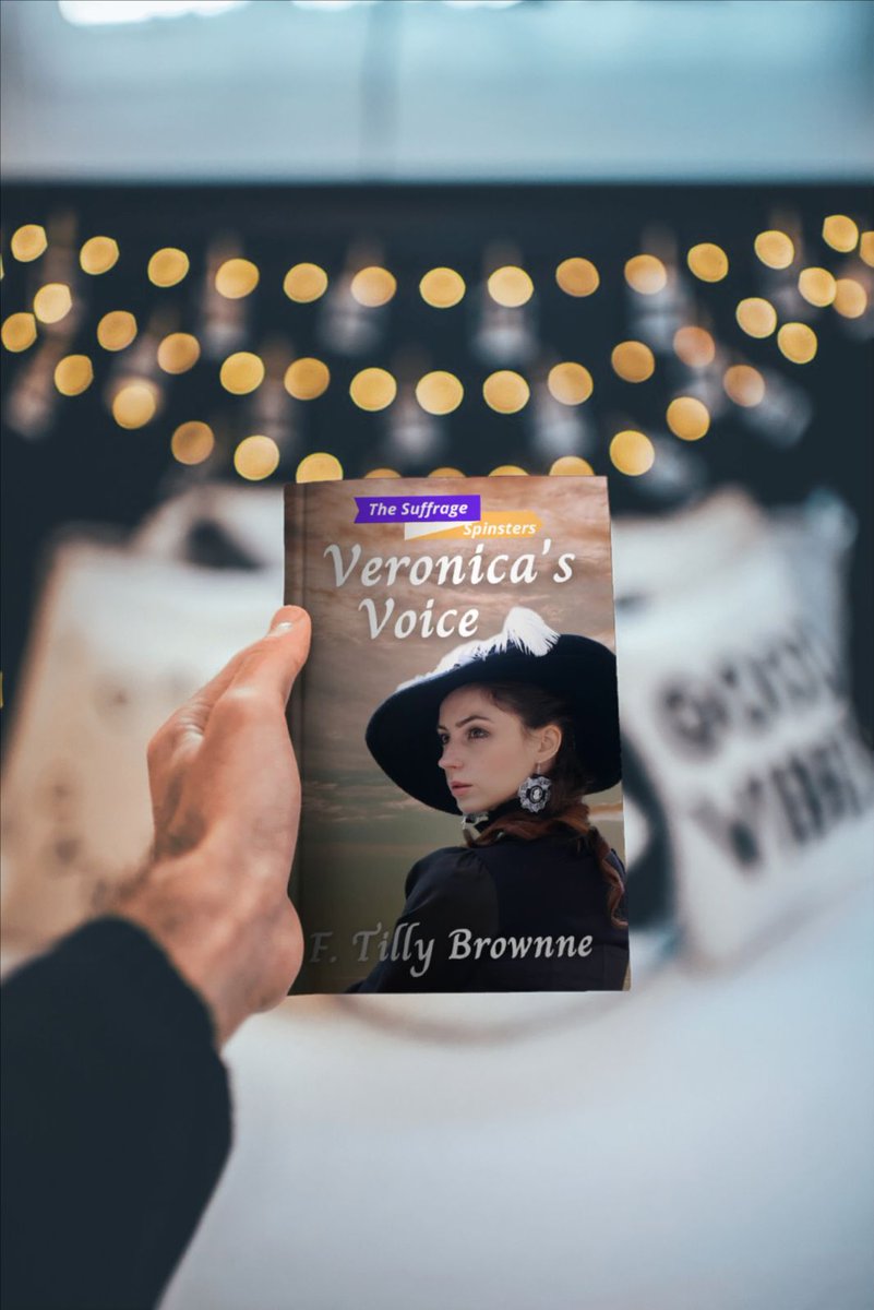 Veronica's Voice: Engaged, she thought her only choices were to marry him or be a spinster. Read it in The #Suffrage Spinsters series here: buff.ly/3O8DPYe #Kindle #KU #ChristianRomance #HistoricalRomance #IARTG