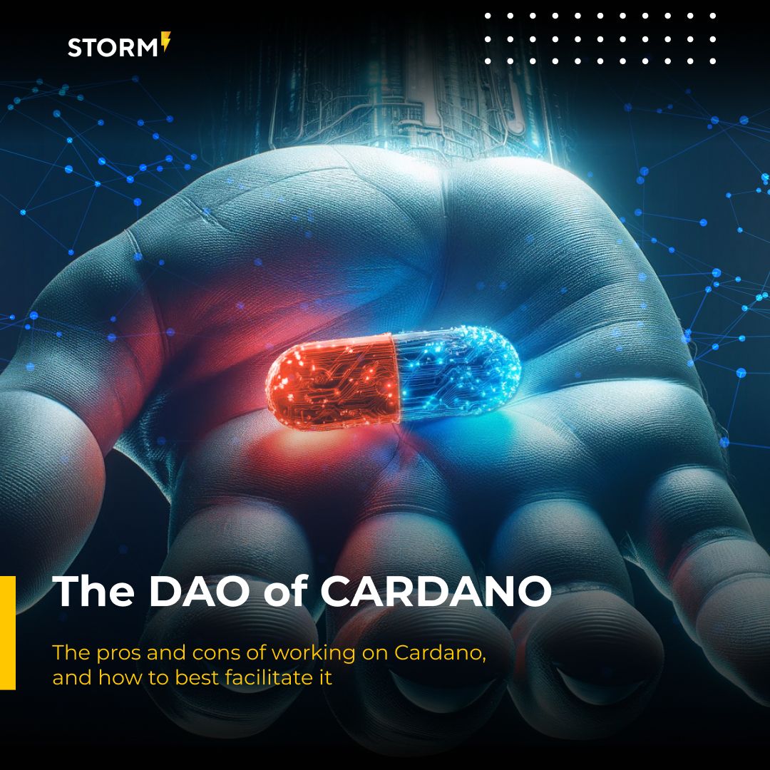 🚨 NEW PROJECT UPDATE: The DAO of @Cardano 👀 We’ve spoken to both @clarity_dao and @SummonPlatform (two of the leading tooling companies on #Cardano), as well as DAO Suisse, about the pros and cons of working on Cardano and how to best facilitate that 💪