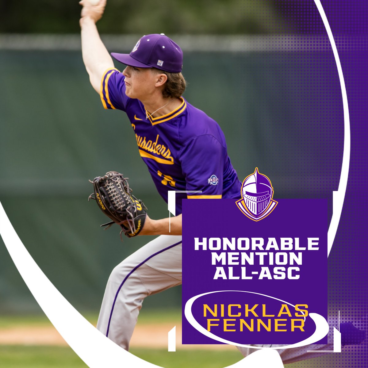 ⭐HONORABLE MENTION ALL-ASC⭐

CONGRATS, <a href="/NicklasFenner/">Nicklas Fenner</a>

#gocru