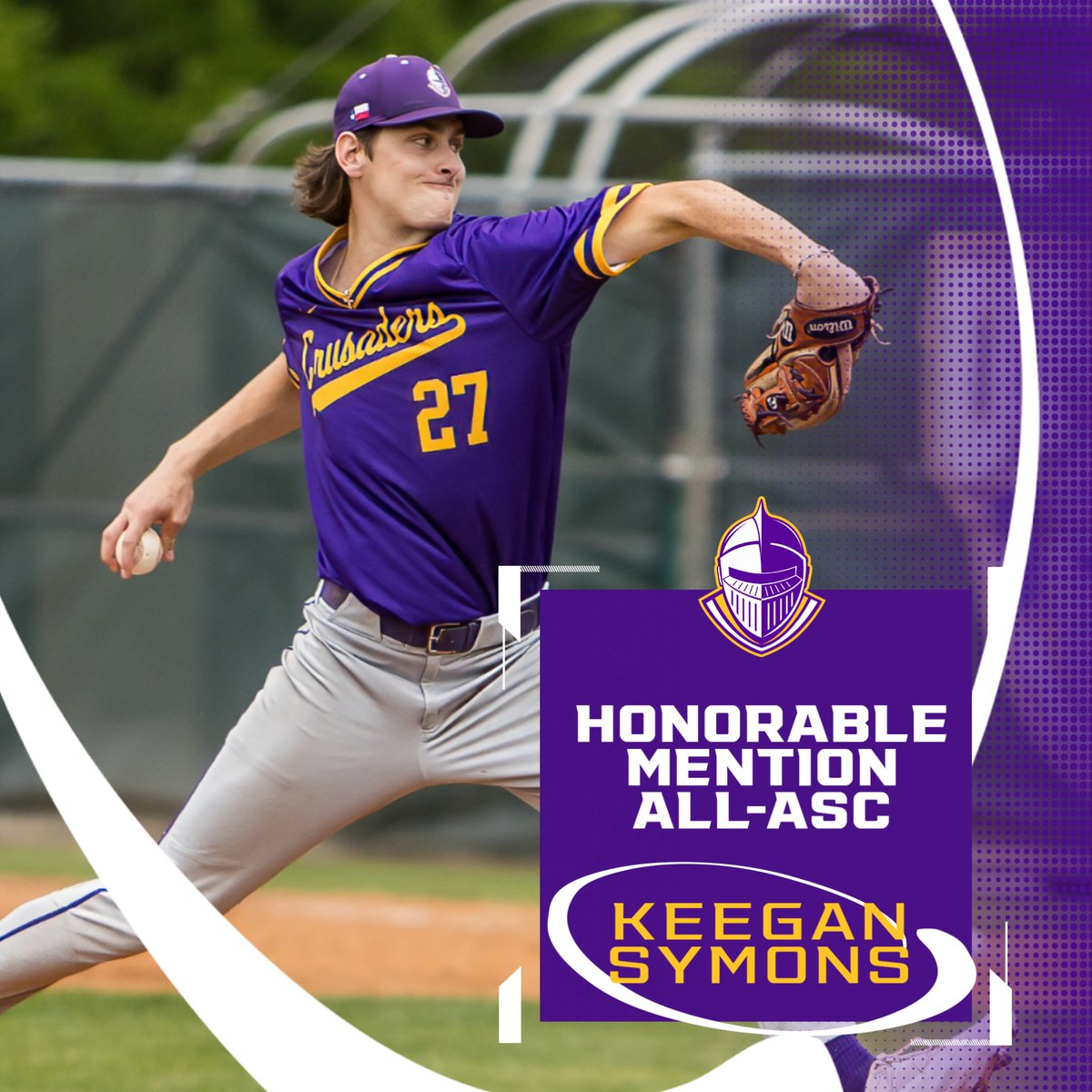 ⭐HONORABLE MENTION ALL-ASC⭐

CONGRATS, KEEGAN!

#gocru